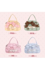 Mademoiselle Pearl Bow Rabbit 2026 Edition Handbag(Reservation/6 Colours/Full Payment Without Shipping)